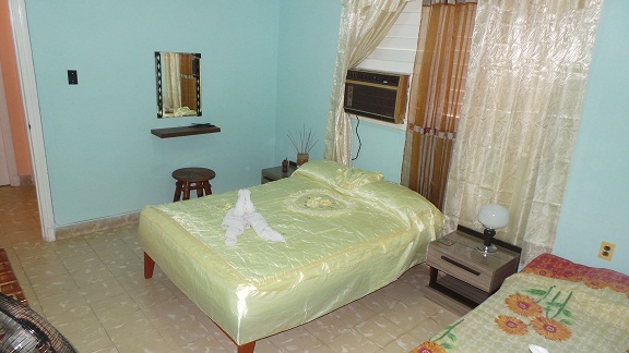 'Habitacion 1' Casas particulares are an alternative to hotels in Cuba.